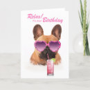Recherche de bouledogue anniversaire cartes Drôle