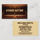 Recherche de théâtre cartes visite Musique