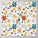 Recherche de fleur moderne posters Été