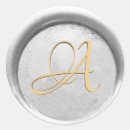 Recherche de monogramme métallique autocollants Pour tous