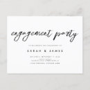 Recherche de engagement party cartes postales Noir et blanc