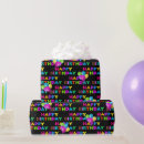 Recherche de ballons colorés papier cadeau Toute personne
