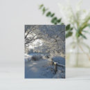 Recherche de chute de neige cartes postales Route