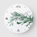 Recherche de bambou horloges Zen