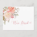 Recherche de rose cartes postales Aquarelle