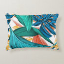 Recherche de feuille exotique coussins Tropical