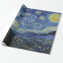 Recherche de impressionniste papier cadeau Bleu