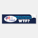 Recherche de wtf voiture autocollants Humour