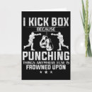 Recherche de kick boxing vœux cartes Amateur de kickboxing