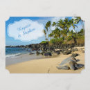Recherche de tortue mariage invitations Tropical