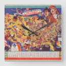 Recherche de vintage map horloges David rumsey