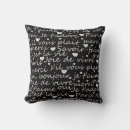 Recherche de frenchie coussins Noir