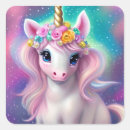 Recherche de kawaii unicorns autocollants Coloré