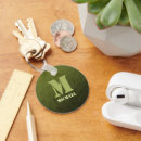 Recherche de olive porteclés Monogramme