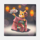 Recherche de chat japonais magnets Neko
