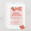 Recherche de baby 1ans anniversaire invitations Pois