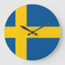 Recherche de suédois horloges Drapeau