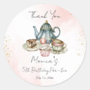 Recherche de thé vintage autocollants Rustique