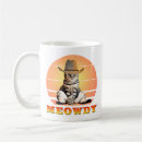 Recherche de cowboy drôle tasses Chat