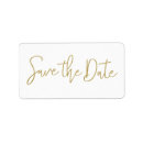 Recherche de gold save the date autocollants Moderne