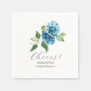 Recherche de hortensia bleu serviettes Pour eux