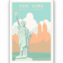 Recherche de new york statue autocollants Skyline