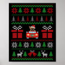 Recherche de voiture rouge posters Arbre de noël