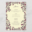 Recherche de cadre mariage menus Botanique