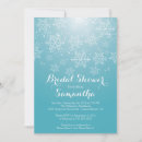 Recherche de snowflakes bridal shower invitations Moderne