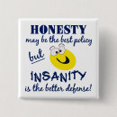 Recherche de folie badges Humour