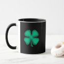 Recherche de trèfle de 4 feuilles tasses Irish