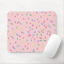 Recherche de bonbon rose tapis souris Dessert