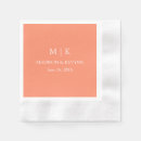 Recherche de pêche mariage serviettes Monogramme