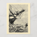 Recherche de calmar géant cartes postales Nautique