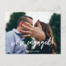 Recherche de de fiançailles annonce cartes Nous sommes fiancés