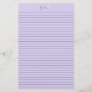 Recherche de papier à lettre Violet