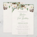 Recherche de winter greenery invitations Aquarelle