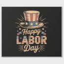 Recherche de fête du travail papier cadeau Patriotique