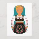 Recherche de poupées cartes postales Matryoshka