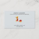 Recherche de nettoyage entreprise cartes visite Femme de ménage