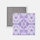 Recherche de lilas et blanc magnets Violet