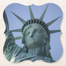 Recherche de statue la liberté de dessous de verres Photographie