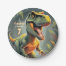 Recherche de t rex assiettes Garçon