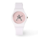 Recherche de rose fille montres Monogramme