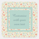 Recherche de motif floral vintage autocollants Jolie