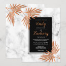 Recherche de cuivre mariage invitations Feuillage