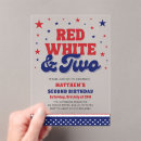 Recherche de flag carrées invitations Rouge blanc et bleu