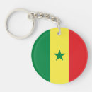 Recherche de drapeau du sénégal porteclés Patriotique