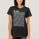 Recherche de nombre irrationnel tshirts Professeur de mathématiques