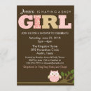 Recherche de petits hiboux invitations Pour enfants